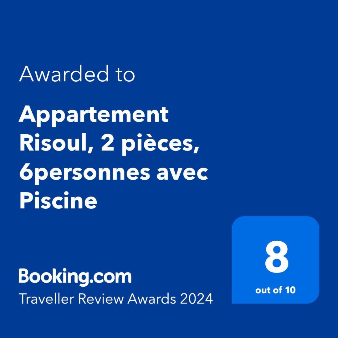 Pied Des Pistes, 2 Pieces, 6Pers, Piscine Et Sauna Risoul Luaran gambar