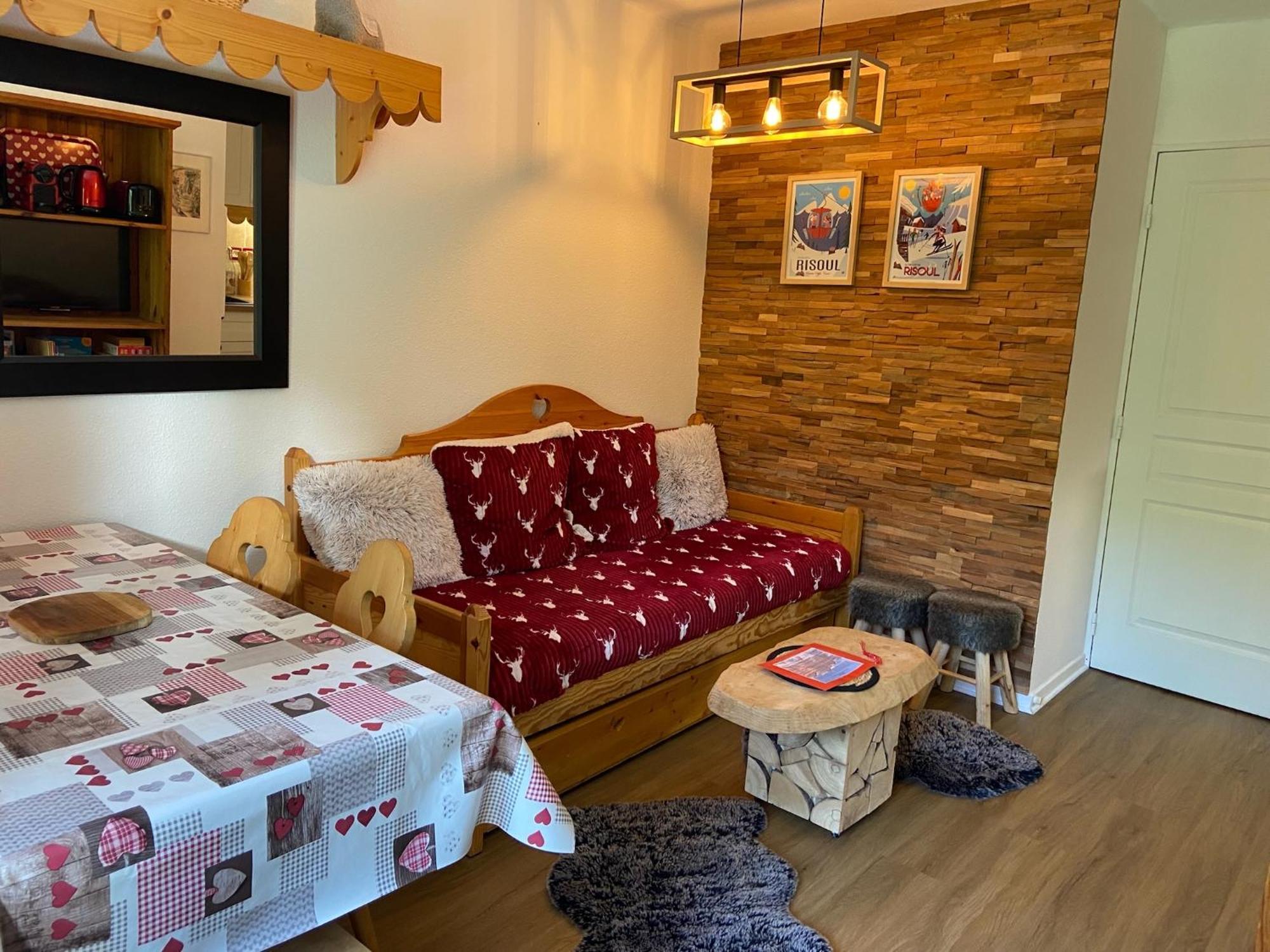 Pied Des Pistes, 2 Pieces, 6Pers, Piscine Et Sauna Risoul Luaran gambar
