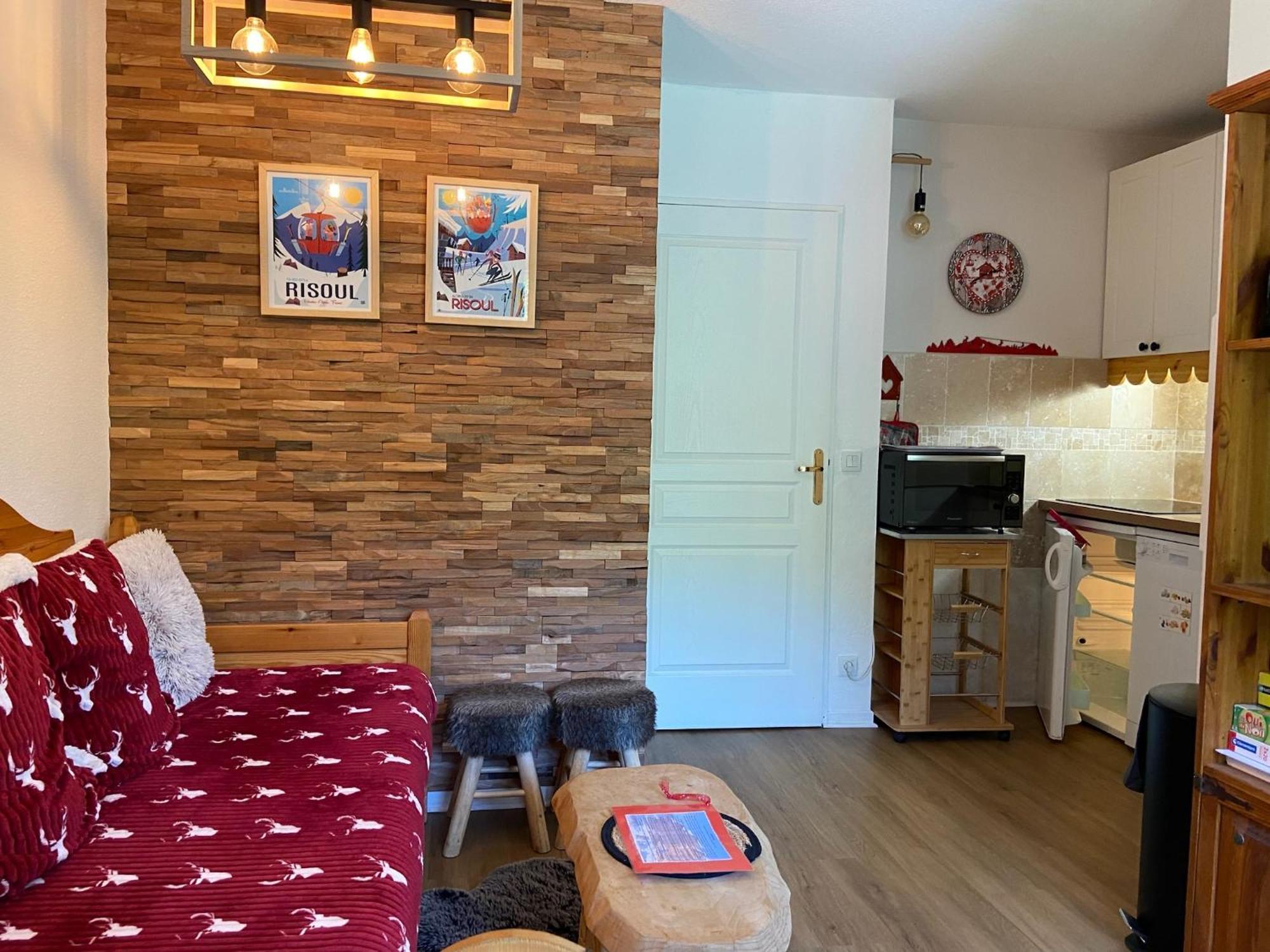 Pied Des Pistes, 2 Pieces, 6Pers, Piscine Et Sauna Risoul Luaran gambar